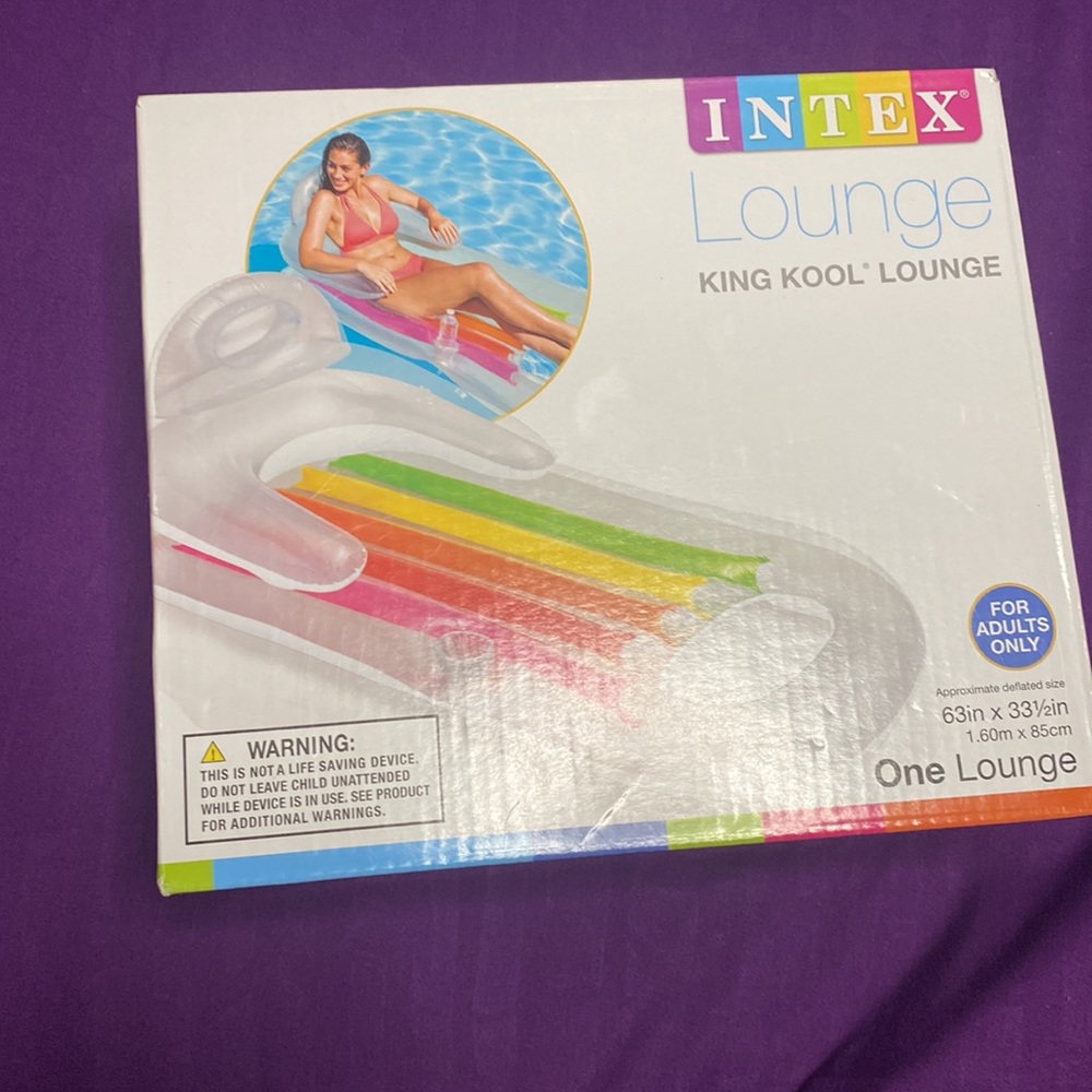 INTEX lounge King Kool lounge floaty